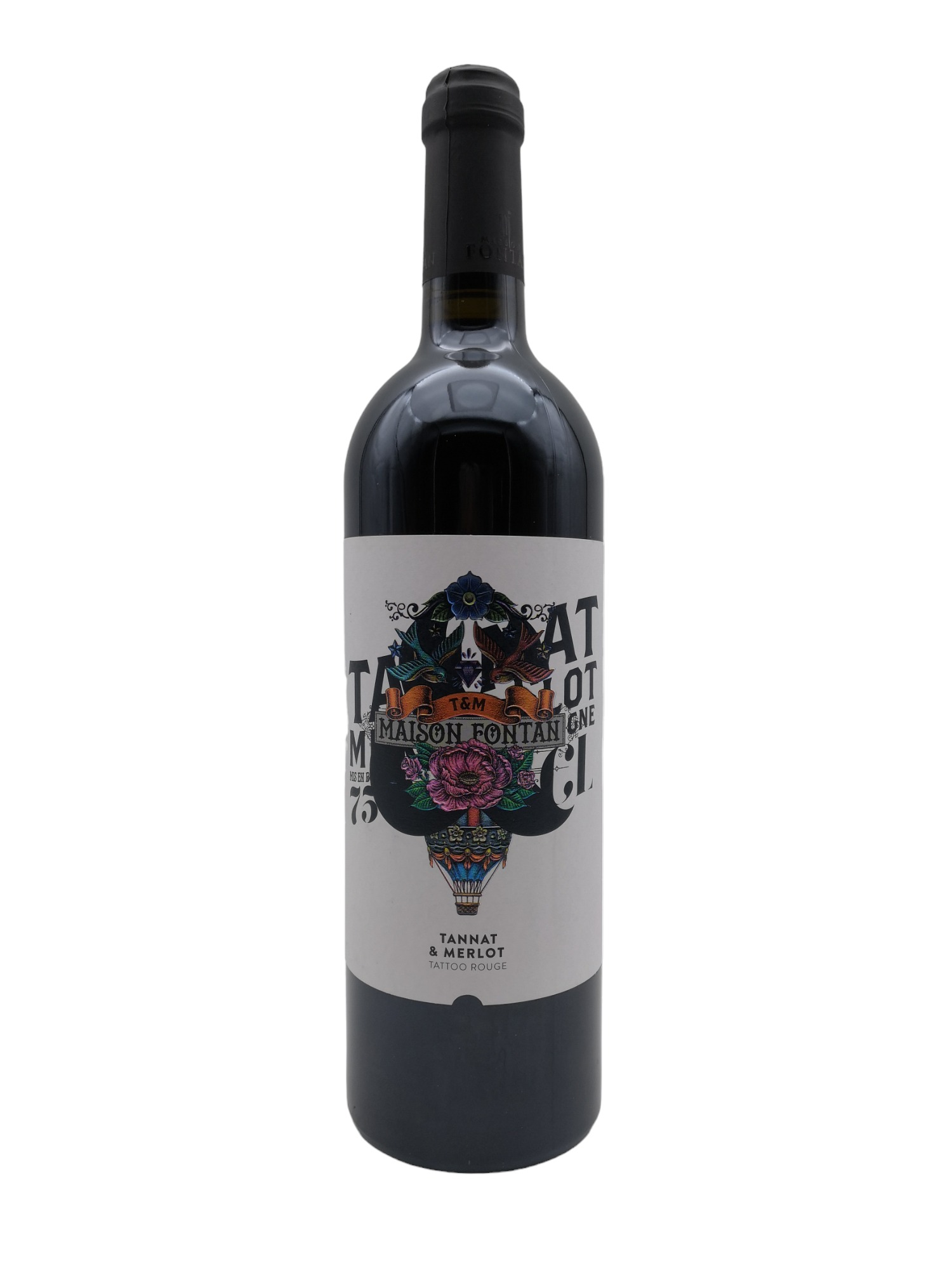 Tattoo rouge Tannat & Merlot – Rouge 2021-2022